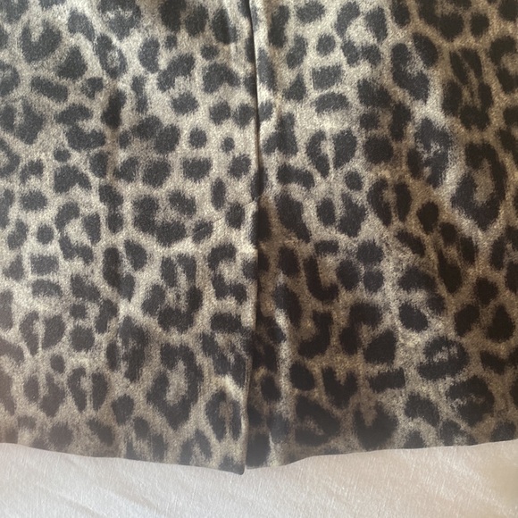 CAbi Leopard Ponte Knit Pencil Skirt - Picture 6 of 9